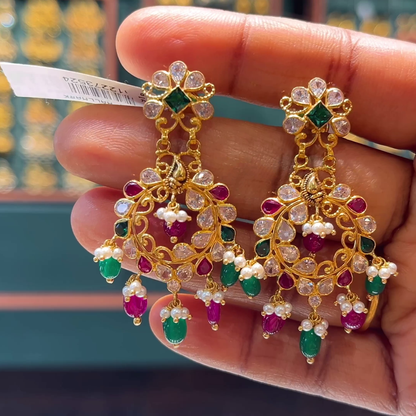 CMR 7.333gms EARRINGS 22K Yellow Gold