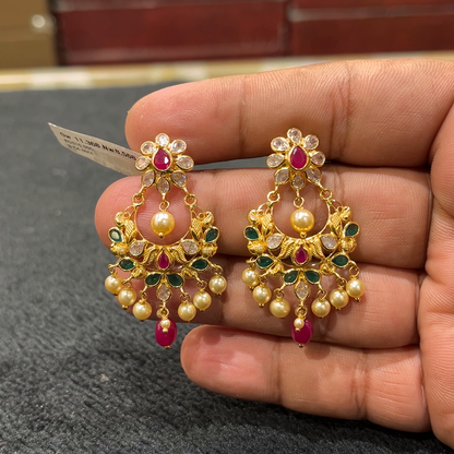 CHANDANA Brothers 8.568gms EARRINGS 22K Yellow Gold