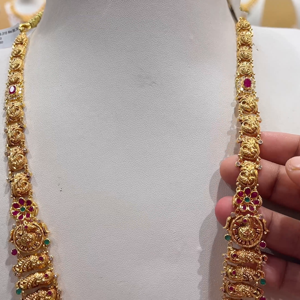 CHANDANA Brothers 36.741gms NECKLACE 22K Yellow Gold