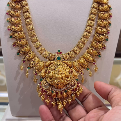 CHANDANA Brothers 55.835gms HARAMS 22K Yellow Gold