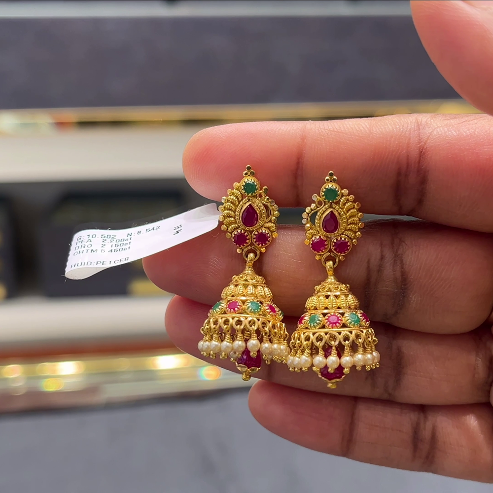 [make to order] 8.542gms EARRINGS 22K