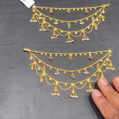 RS BROTHERS 27.934gms Chempasaralu 22K Yellow Gold