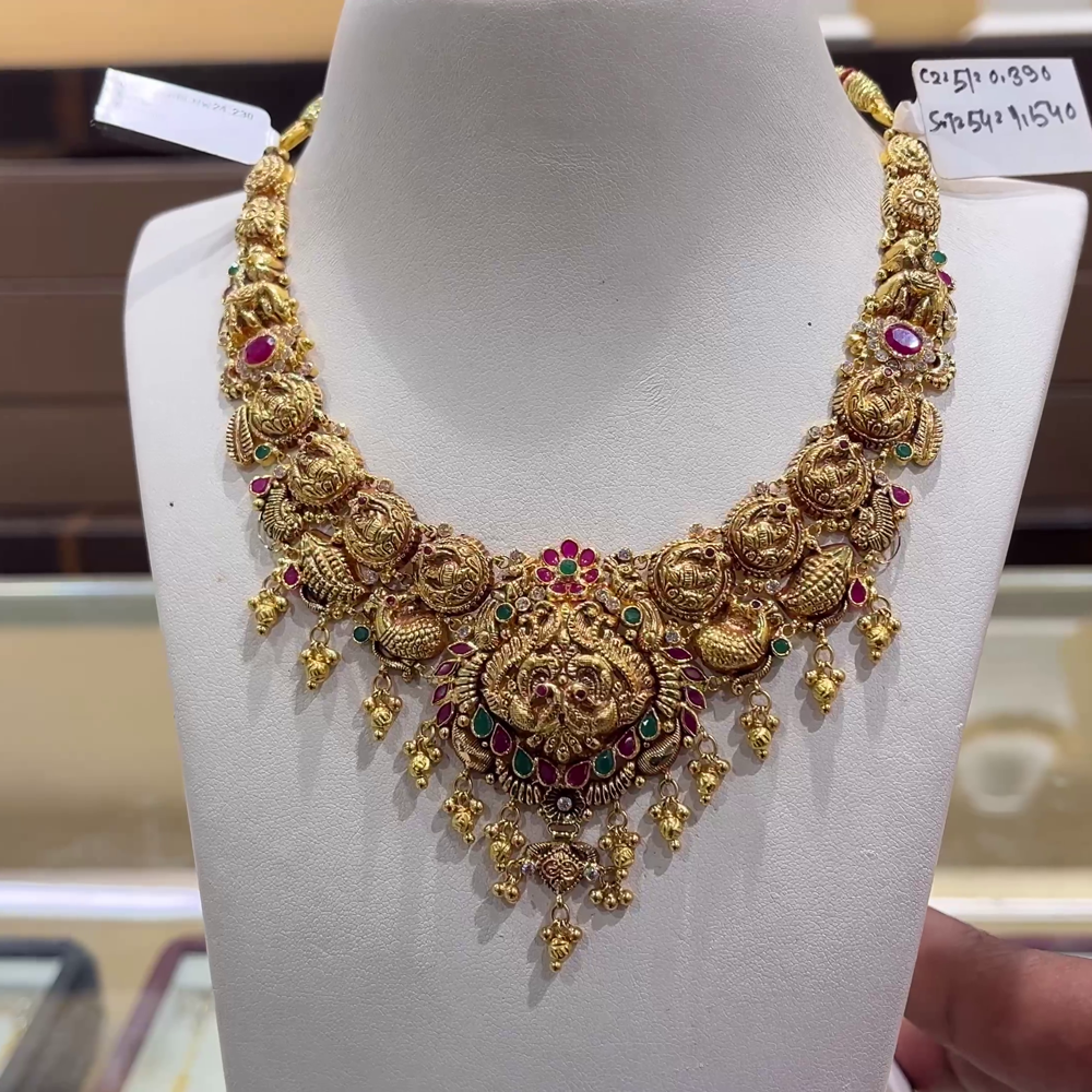 CHANDANA Brothers 24.23gms NECKLACE 22K Yellow Gold