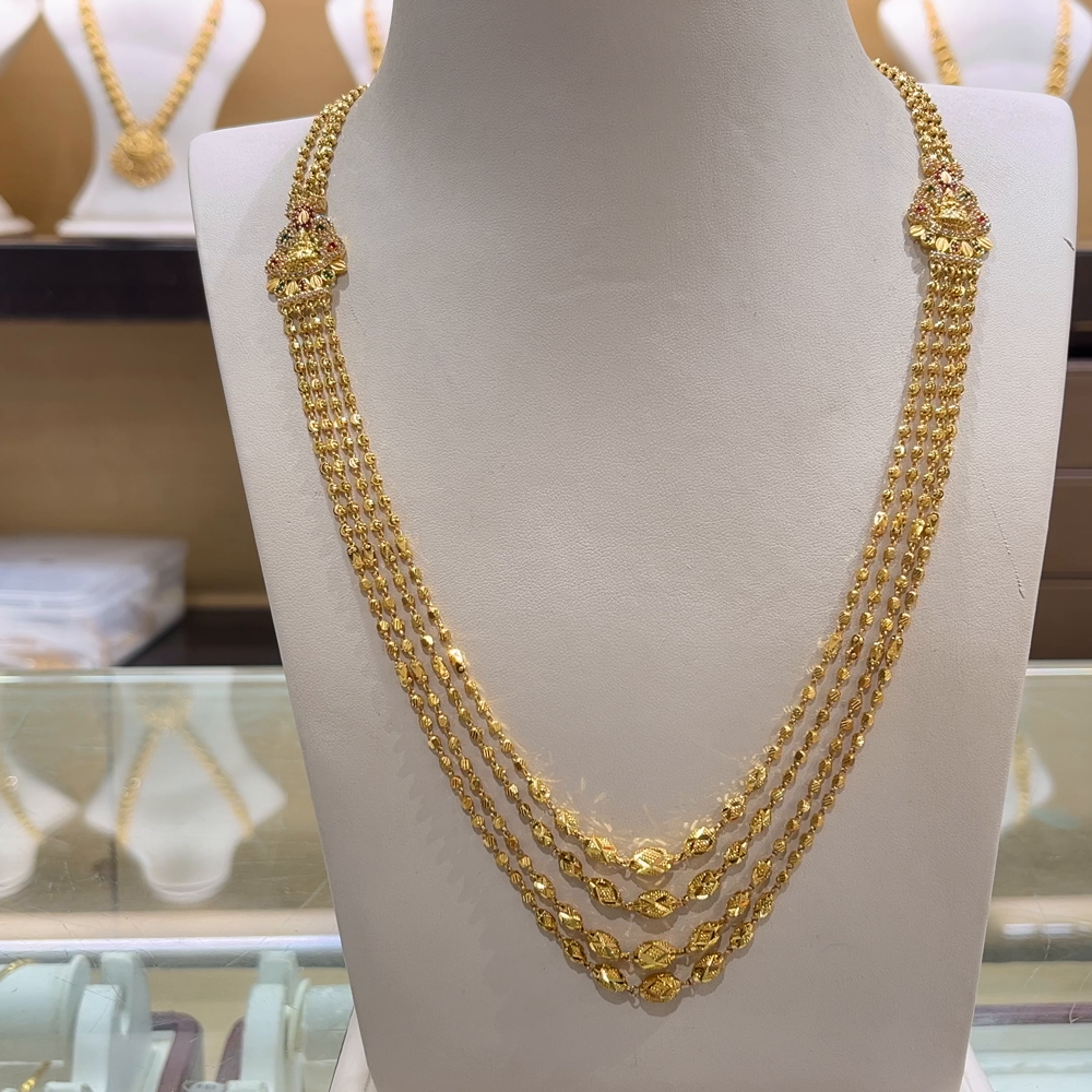 Gold Step Chain Designs Step Haram Designs With Weight Make To