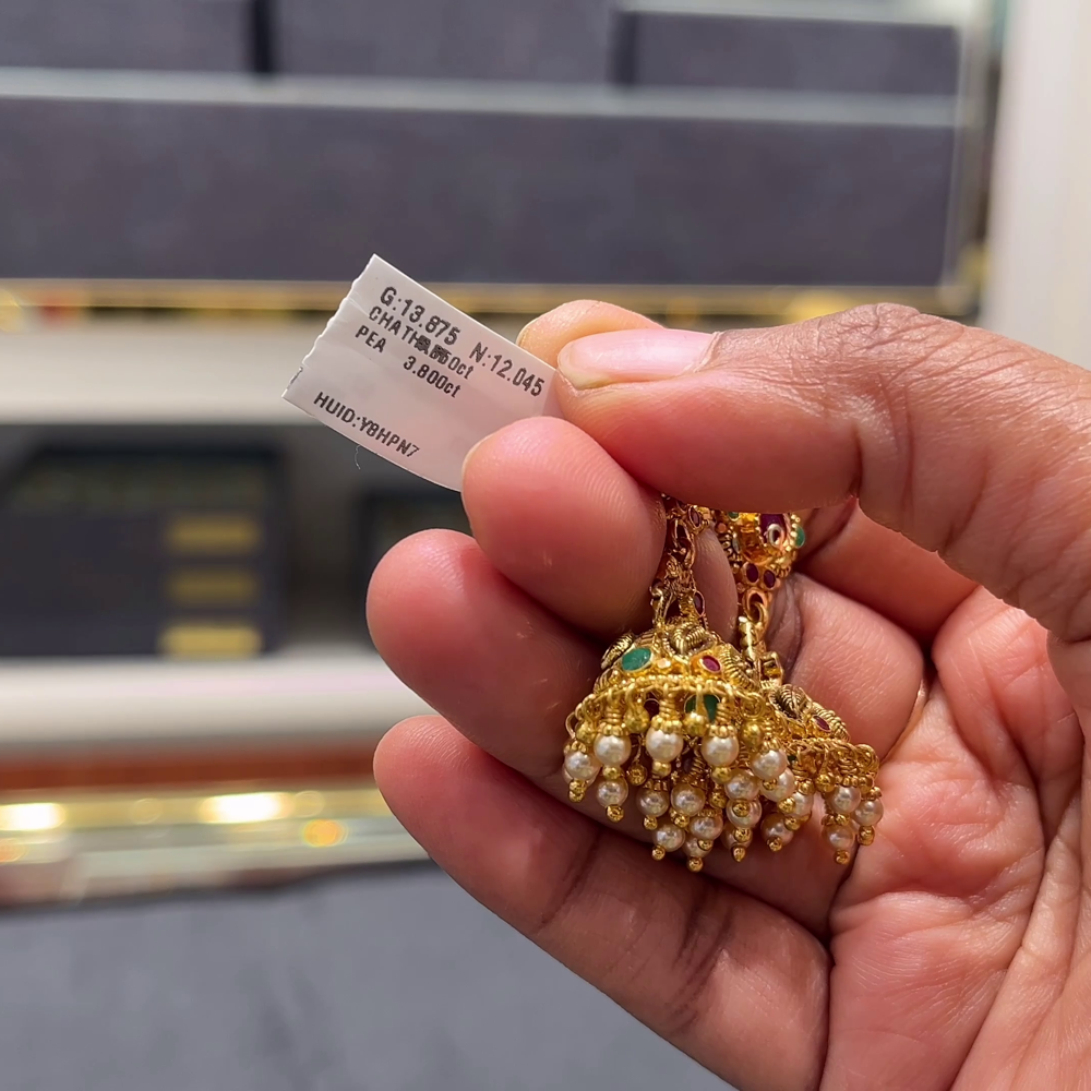 [make to order] 12.045gms EARRINGS 22K