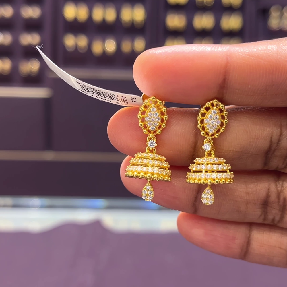 make to order] EARRINGS 22K – BangaruRani
