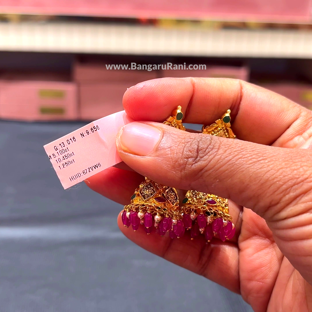 [make to order] 9.656gms EARRINGS 22K