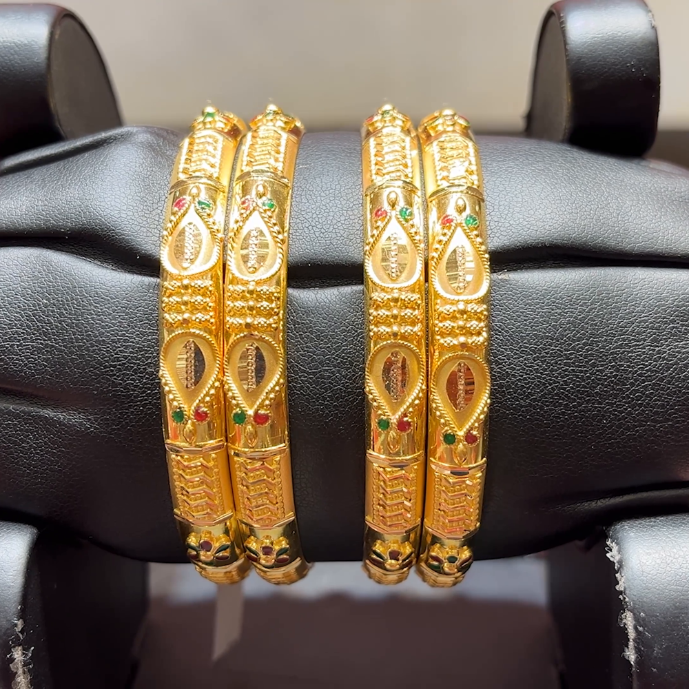 CMR 50.688gms BANGLES 22K Yellow Gold