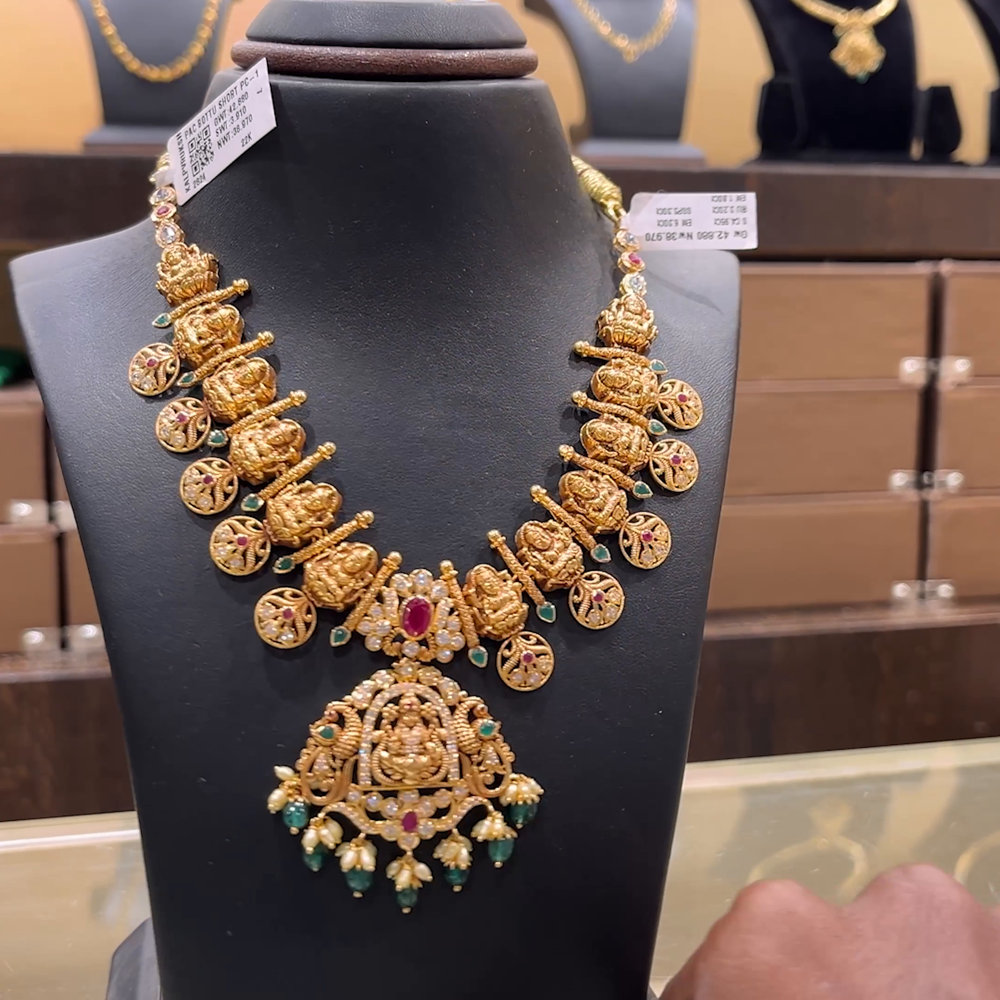 CHANDANA Brothers 38.97gms NECKLACE 22K Yellow Gold