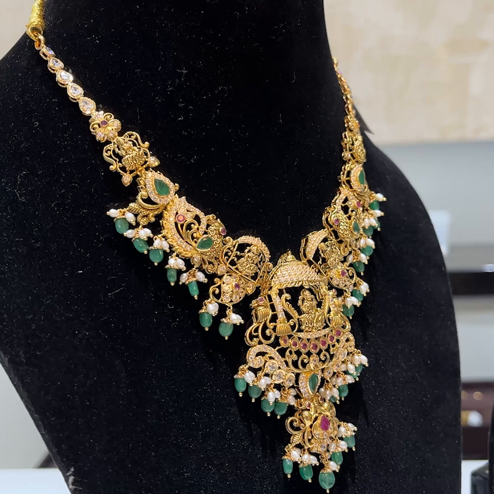 MUKUNDA JEWELLERS 43.013gms NECKLACE 22K Yellow Gold