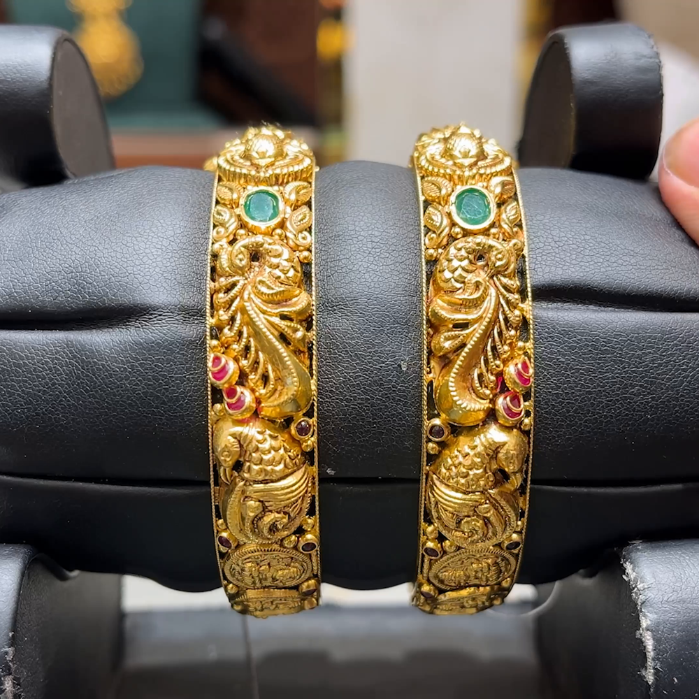 CMR 41.92gms BANGLES 22K Yellow Gold