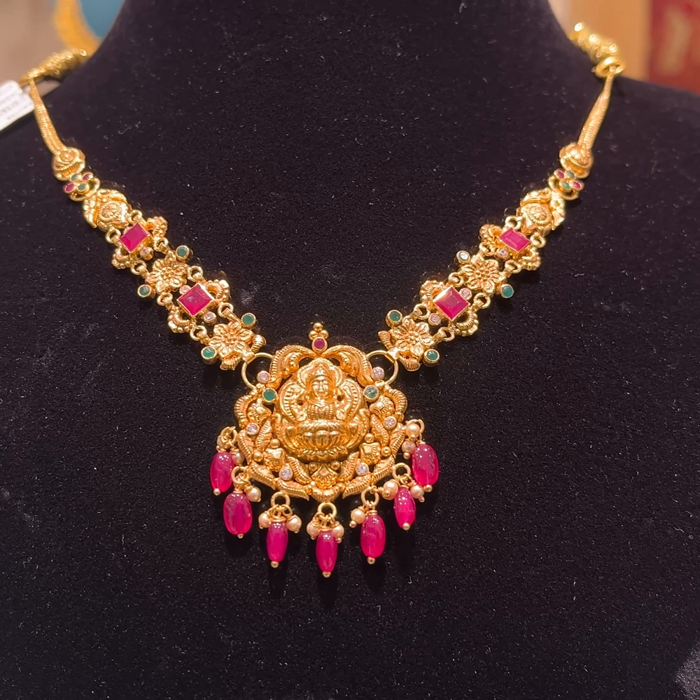 Anu Jewellers 8.725gms NECKLACE 22K Yellow Gold