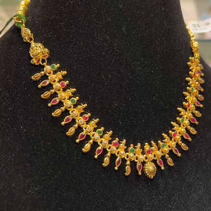 Anu Jewellers 11.844gms NECKLACE 22K Yellow Gold