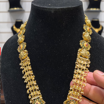 SOUTH INDIA 63.53gms HARAMS 22K Yellow Gold