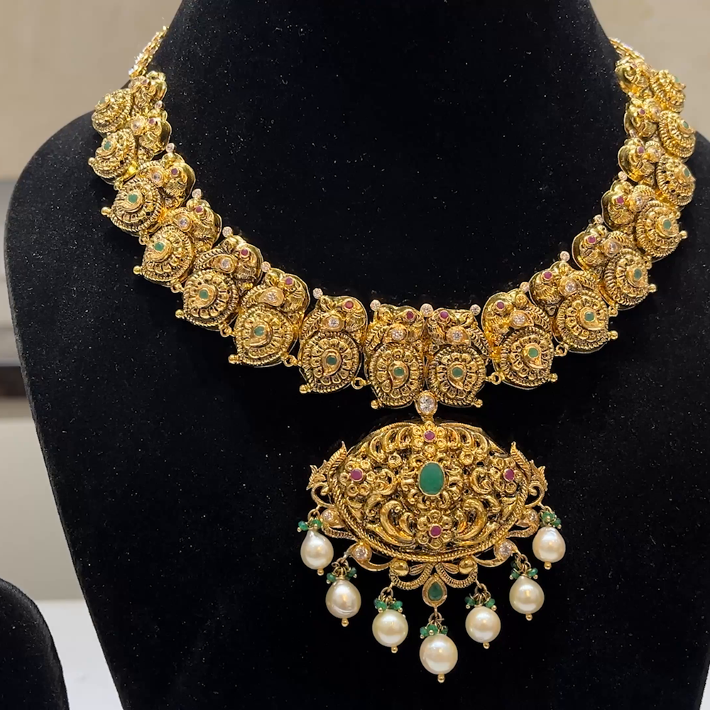 MUKUNDA JEWELLERS 45.026gms NECKLACE 22K Yellow Gold