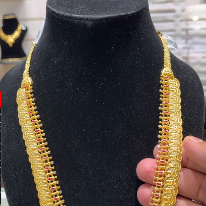 SOUTH INDIA 54.38gms HARAMS 22K Yellow Gold