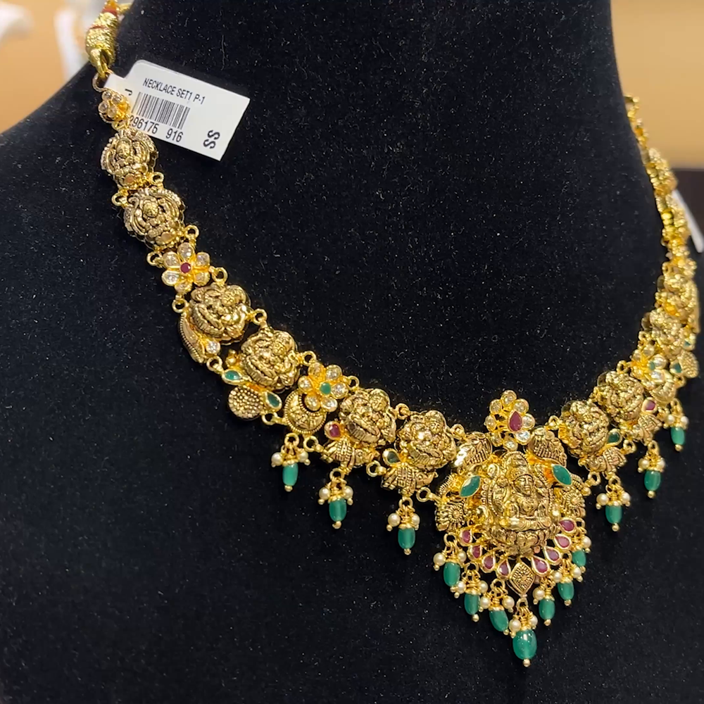 CHANDANA Brothers 17.11gms NECKLACE 22K Yellow Gold