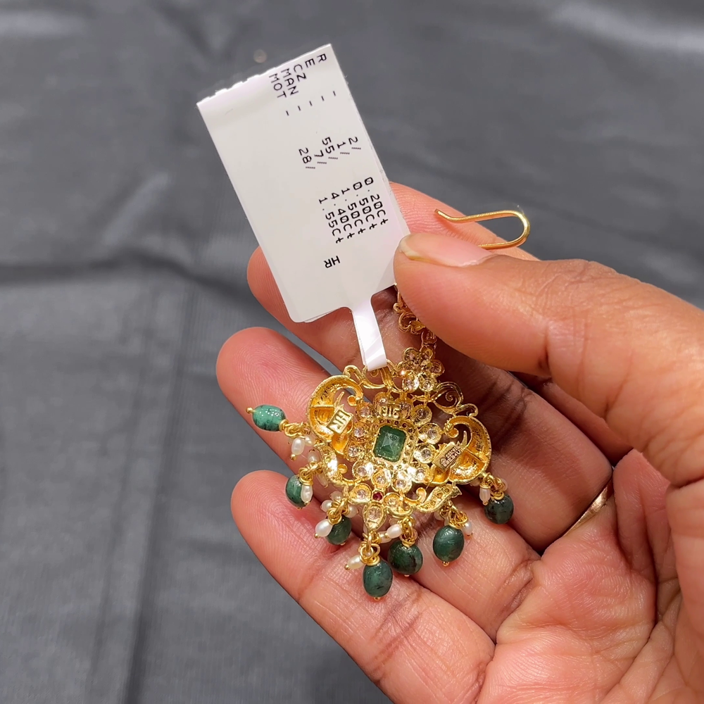 Anu Jewellers 8.39gms Papitabilla 22K Yellow Gold