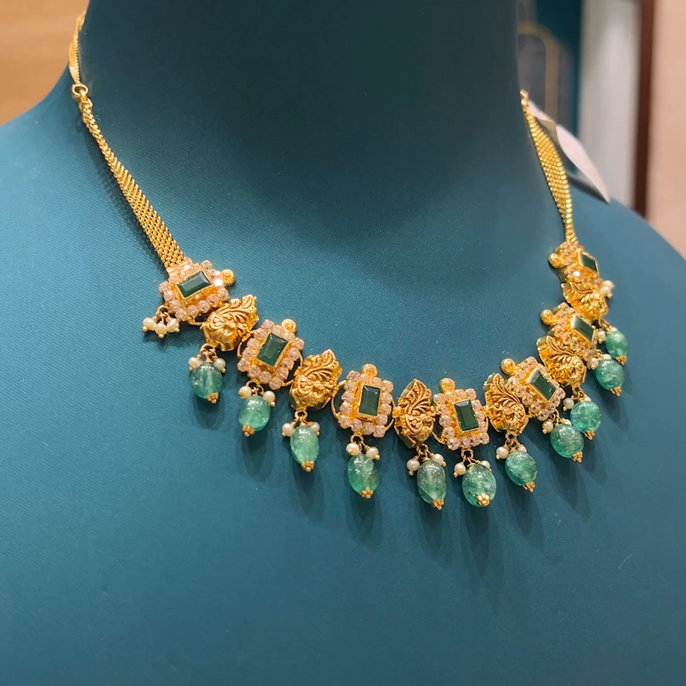 Chennai Shopping Mall 16.535gms NECKLACE 22K Yellow Gold