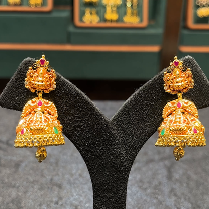 CMR 15.802gms EARRINGS 22K Yellow Gold