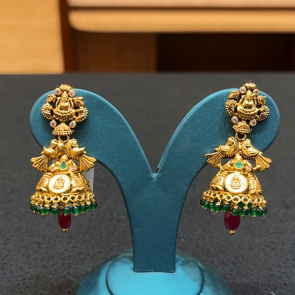 Chennai Shopping Mall 11.405gms EARRINGS 22K Yellow Gold