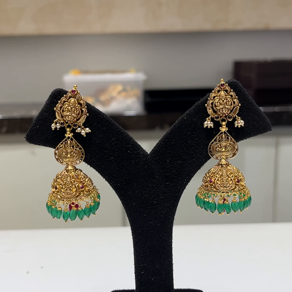 MUKUNDA JEWELLERS 14.85gms EARRINGS 22K Yellow Gold