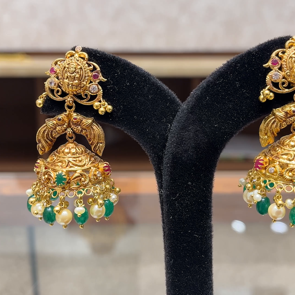 Chennai Shopping Mall 23.73gms EARRINGS 22K Yellow Gold