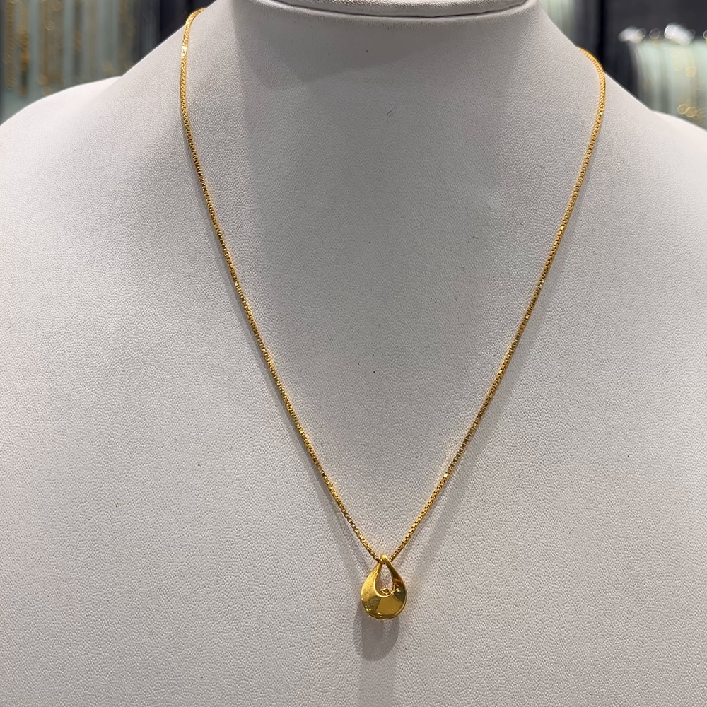 Anu Jewellers 6.144gms CHAINS 22K Yellow Gold