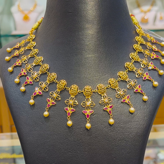 Anu Jewellers 15.81gms NECKLACE 22K Yellow Gold