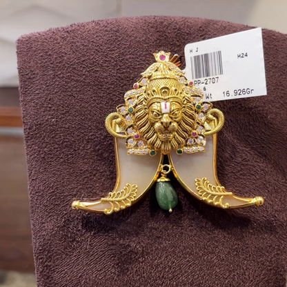 SRI RAM 16.926gms Pendent 22K Nakshi