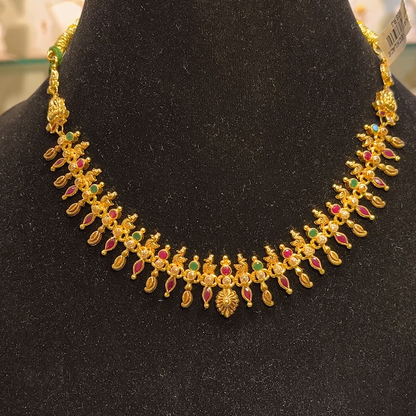 Anu Jewellers 11.844gms NECKLACE 22K Yellow Gold