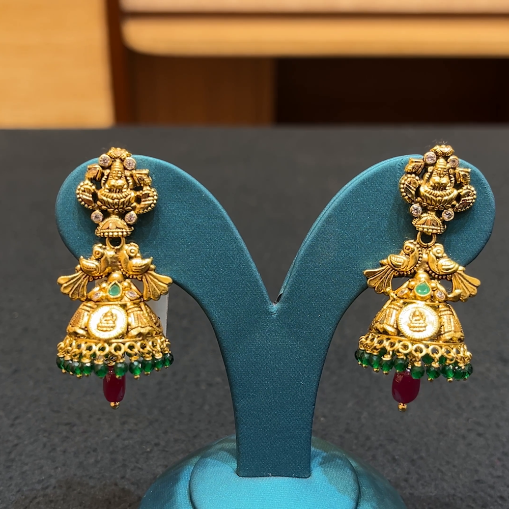 Chennai Shopping Mall 11.405gms EARRINGS 22K Yellow Gold