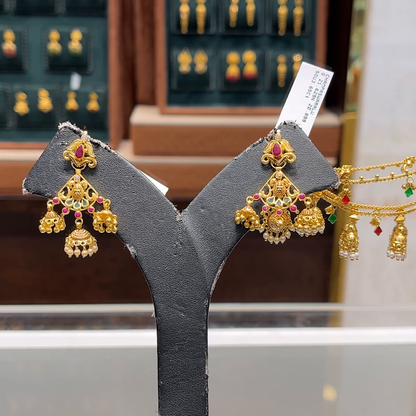 CMR 7.797gms EARRINGS 22K Yellow Gold