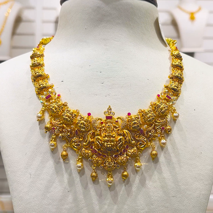 SOUTH INDIA 18.258gms NECKLACE 22K Yellow Gold