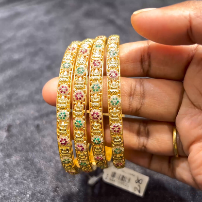 CMR 56.744gms BANGLES 22K Yellow Gold