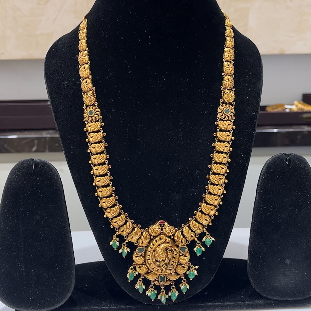 MUKUNDA JEWELLERS 35.94gms HARAMS 22K Yellow Gold