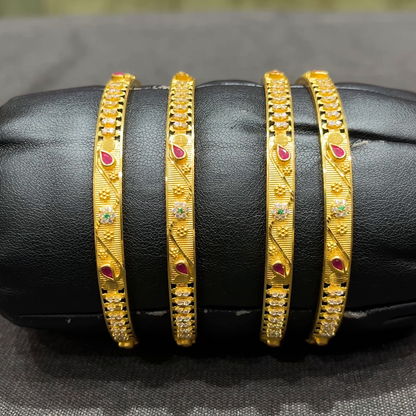 CMR 49.29gms BANGLES 22K Yellow Gold