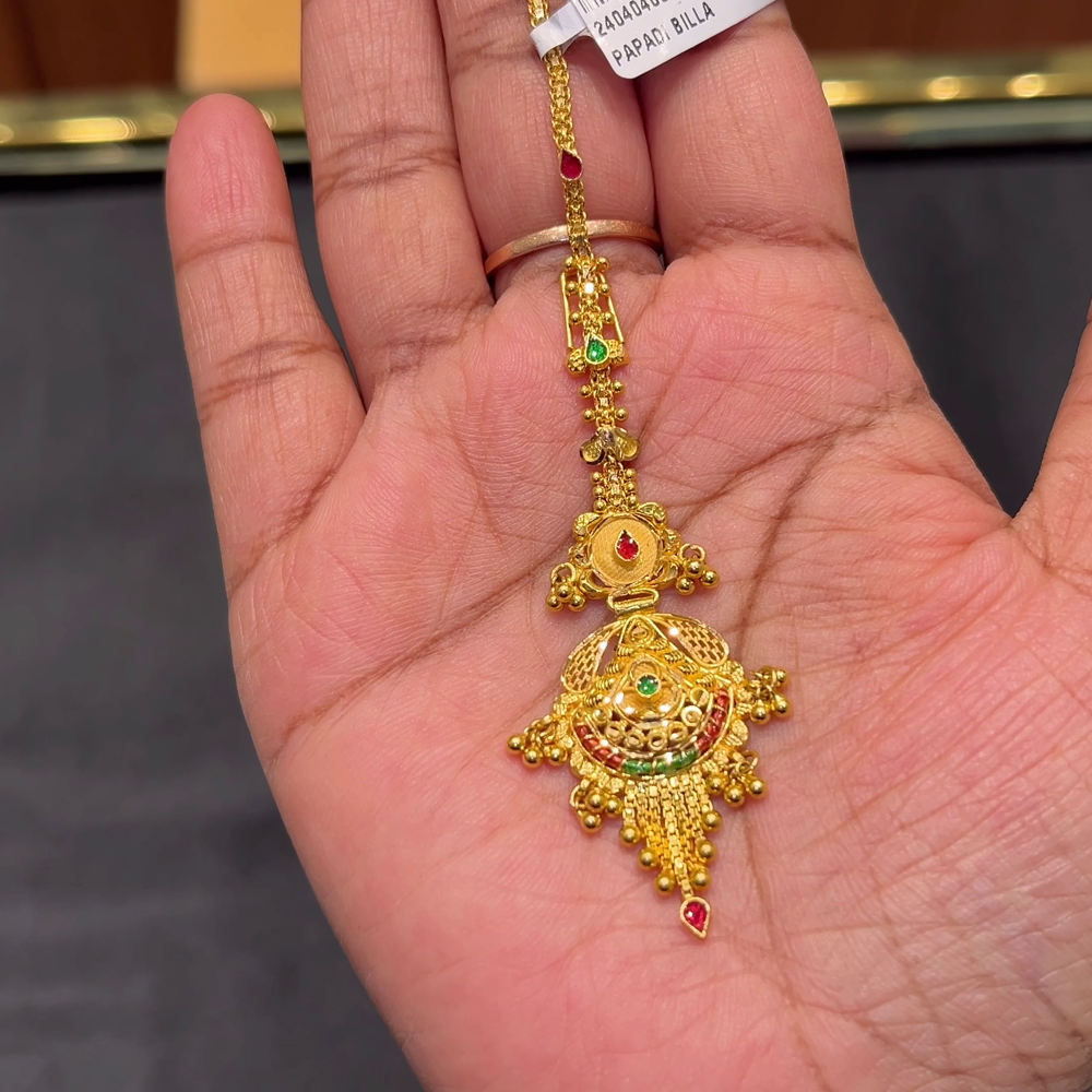 Anu Jewellers 6.699gms Papitabilla 22K Yellow Gold