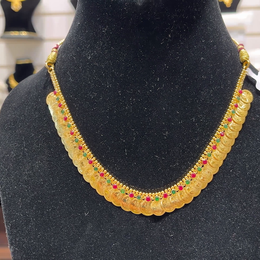 SOUTH INDIA 11.855gms NECKLACE 22K Yellow Gold