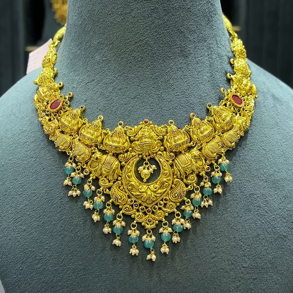 Kriya Jewellers 30.84gms NECKLACE 22K Yellow Gold