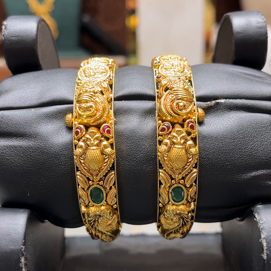 CMR 41.92gms BANGLES 22K Yellow Gold