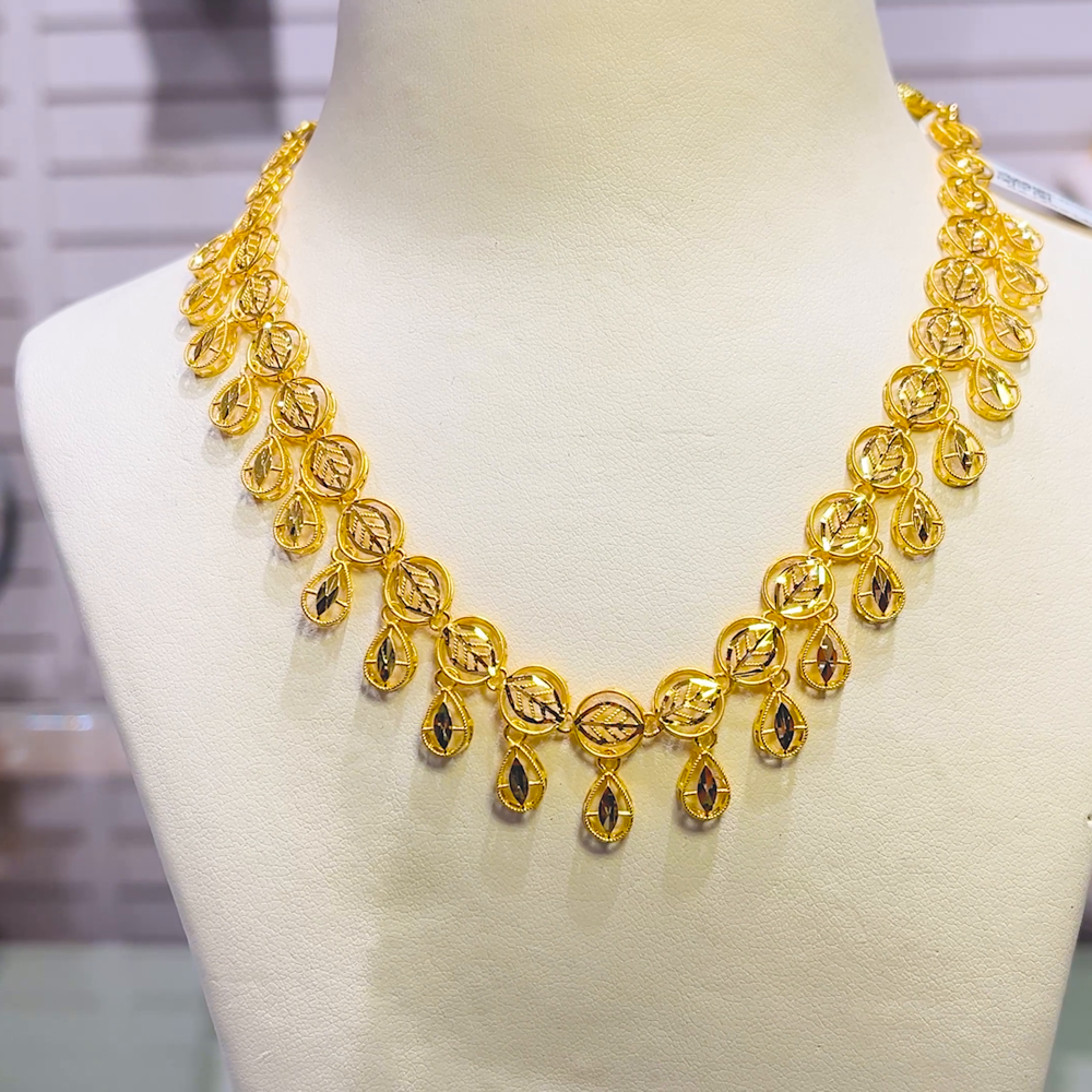 SOUTH INDIA 14.02gms NECKLACE 22K Yellow Gold