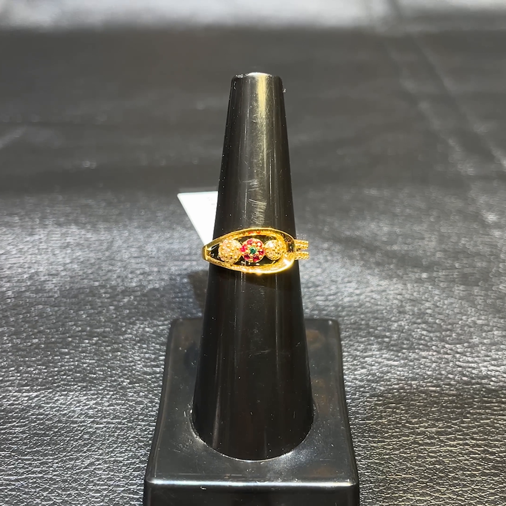 CMR 2.405gms Ring 22K Yellow Gold