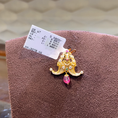 SRI RAM 4.93gms Pendent 22K Nakshi