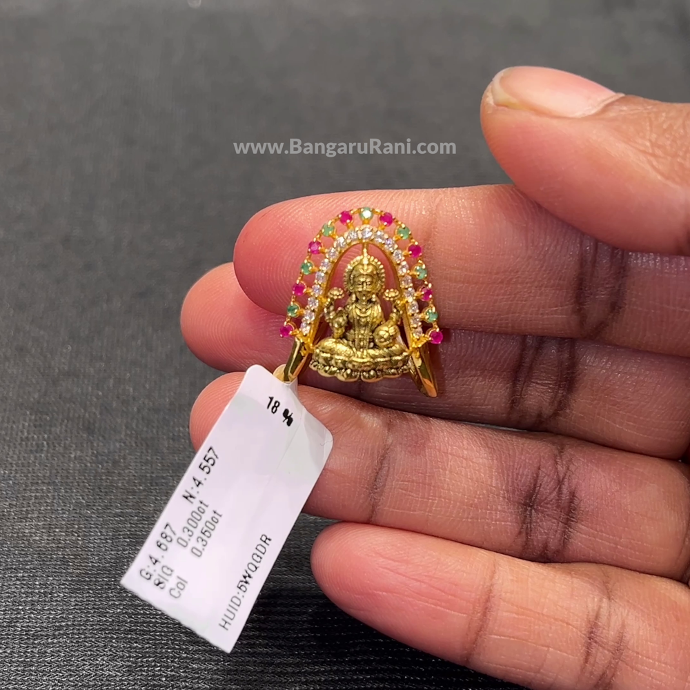 Anu Jewellers 4.557gms Ring 22K Yellow Gold