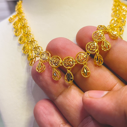 SOUTH INDIA 14.02gms NECKLACE 22K Yellow Gold