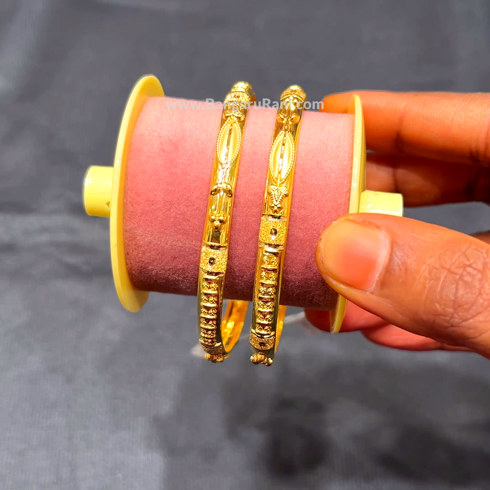 Anu Jewellers 11.94gms BANGLES 22K Yellow Gold