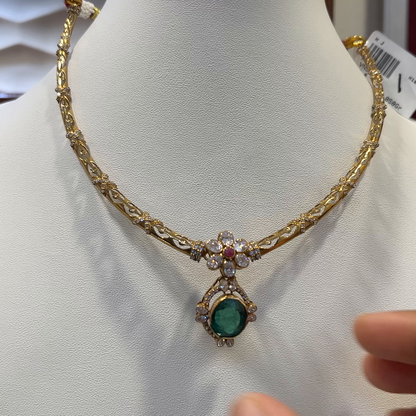 [make to order] 12.858gms NECKLACE 22K