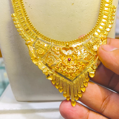 Anu Jewellers 35.822gms HARAMS 22K Yellow Gold