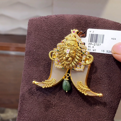 SRI RAM 16.926gms Pendent 22K Nakshi